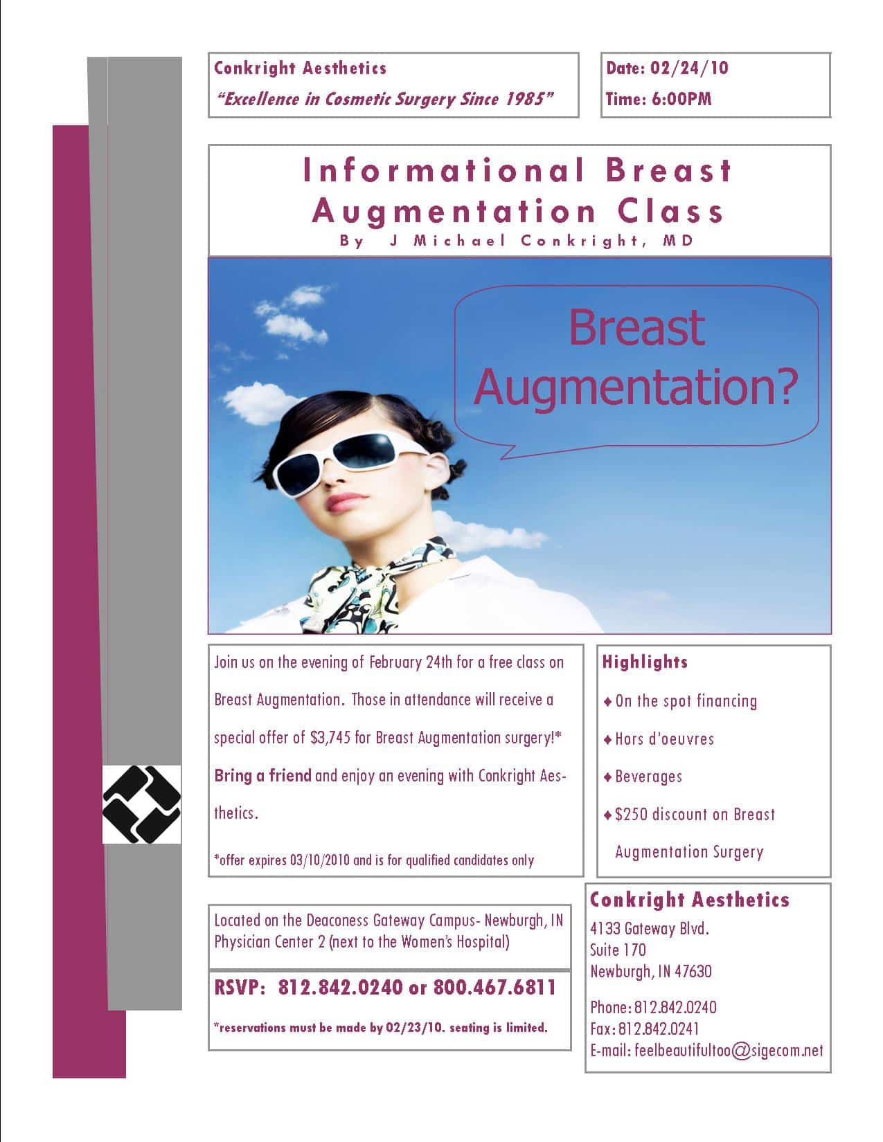breast augmentation class