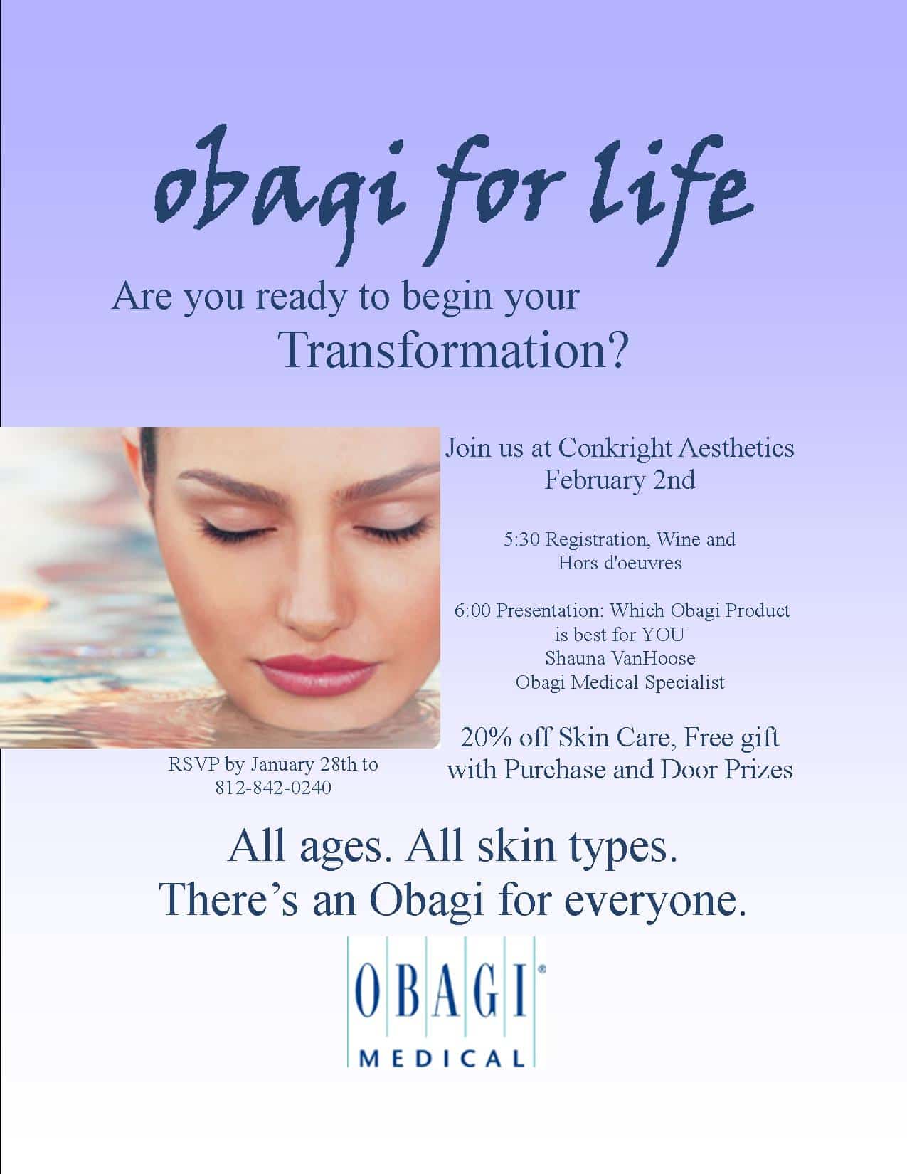 february 2 obagi class